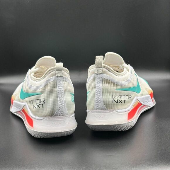Nike Court React Vapor NXT 'White Washed Teal Red' - Picture 3 of 9